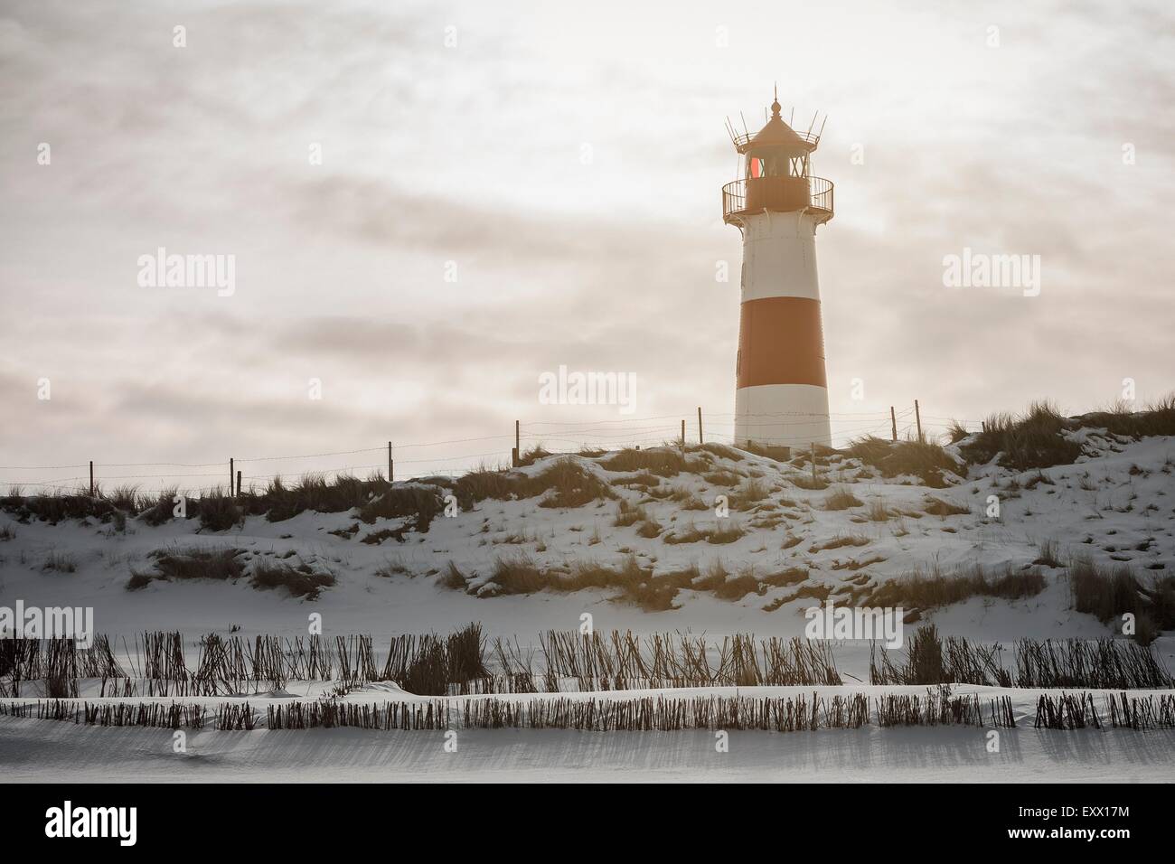 Lighthouse, List, Sylt, Schleswig-Holstein, Germany, Europe Stock Photo