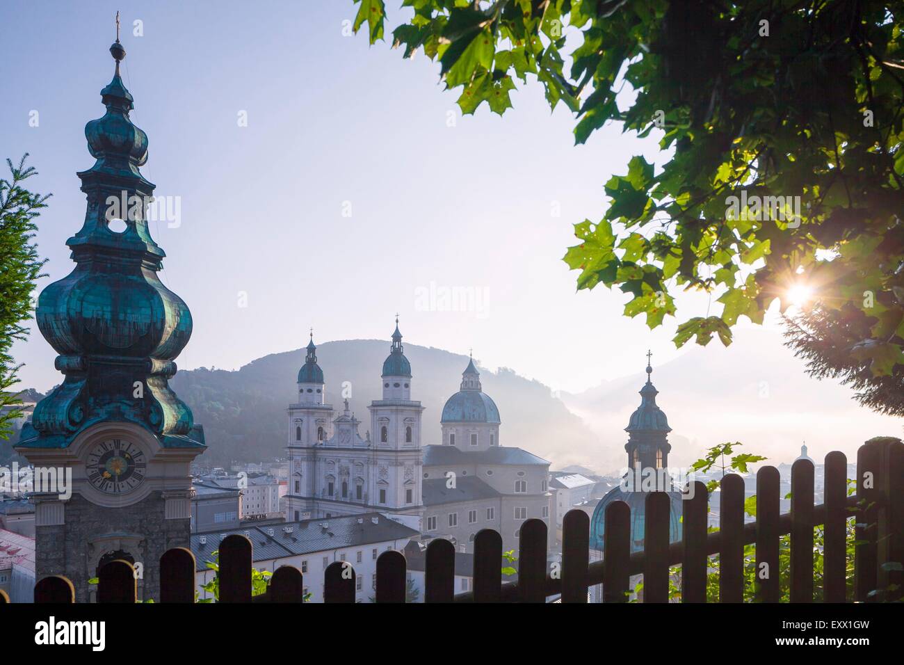 Stiftskirche St. Peter, Salzburg, Austria, Europe Stock Photo