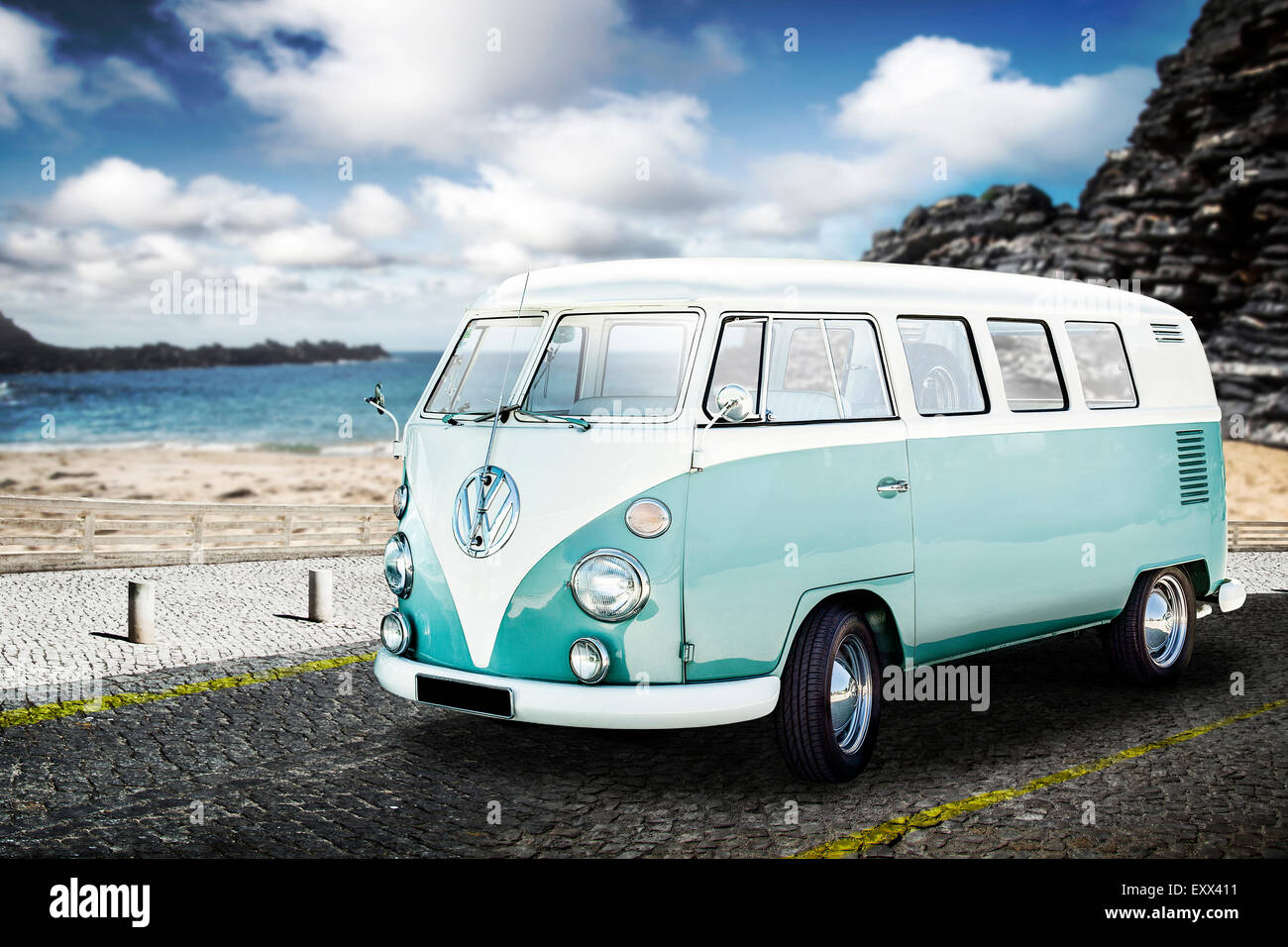 volkswagen van Stock Photo