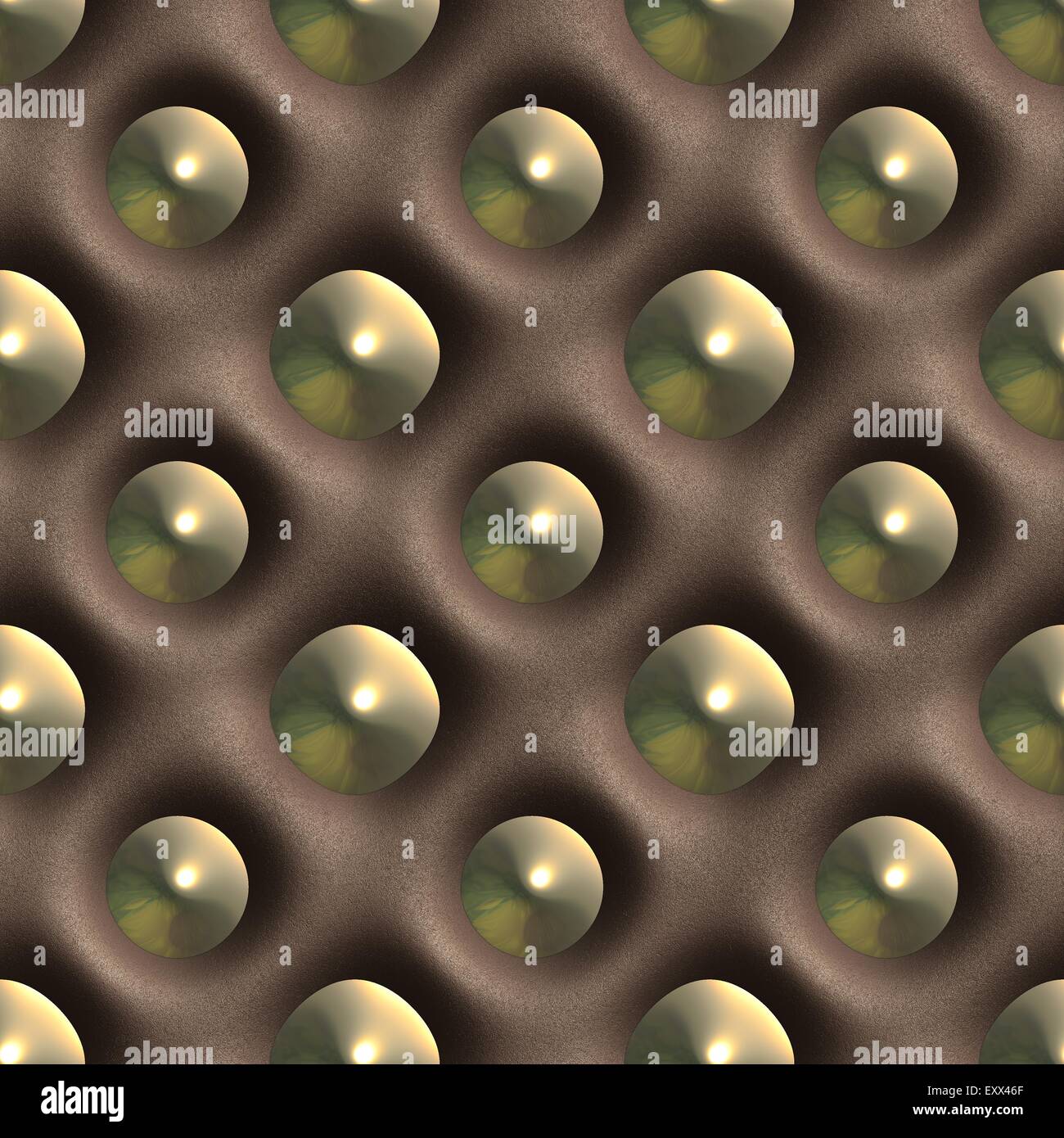 Seamless tileable leather, gold decorative background pattern Stock ...