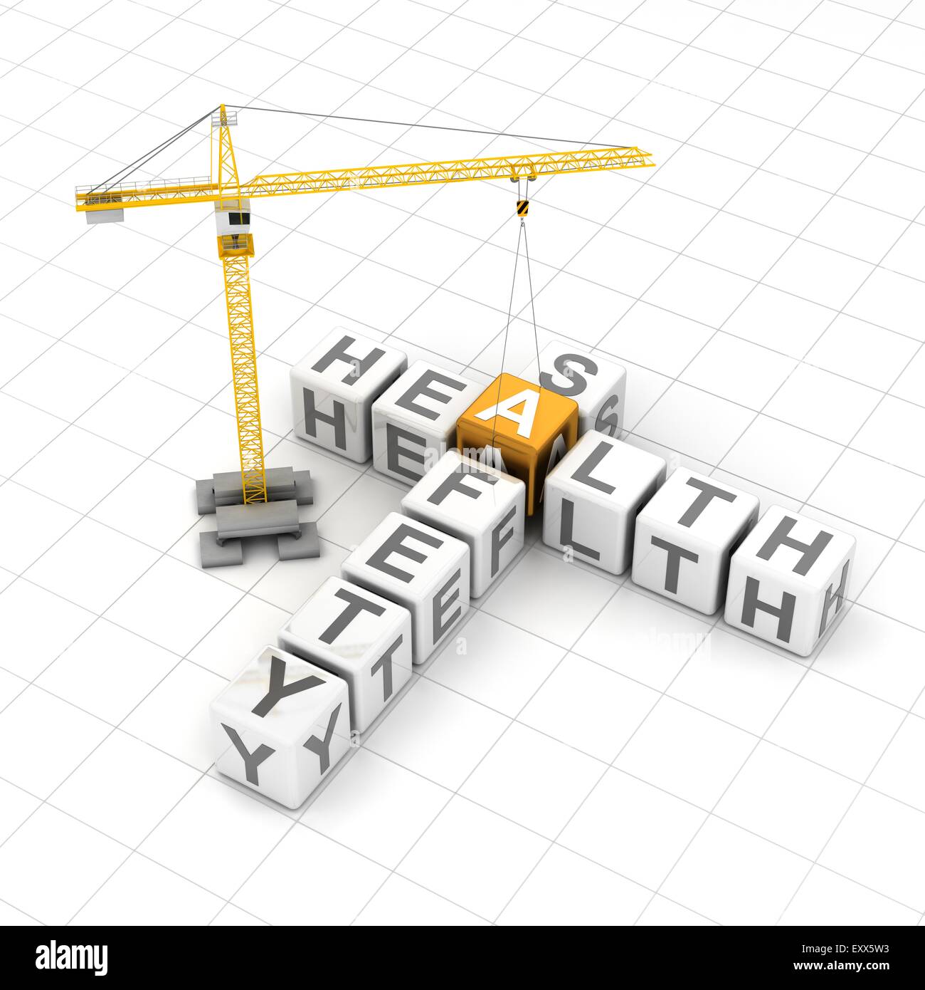 Health and safety concept Stock Photo