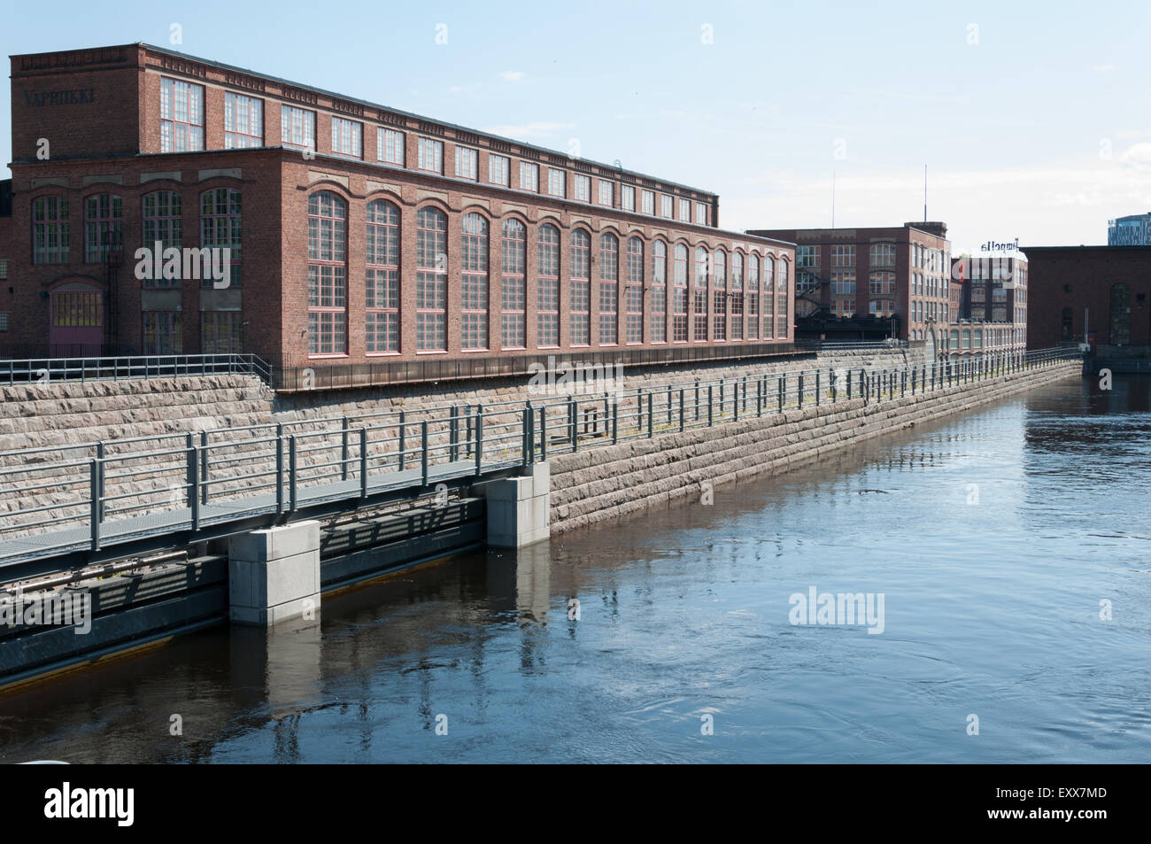 A part of the old cotton mills in Tampere Finland Stock Photo Alamy