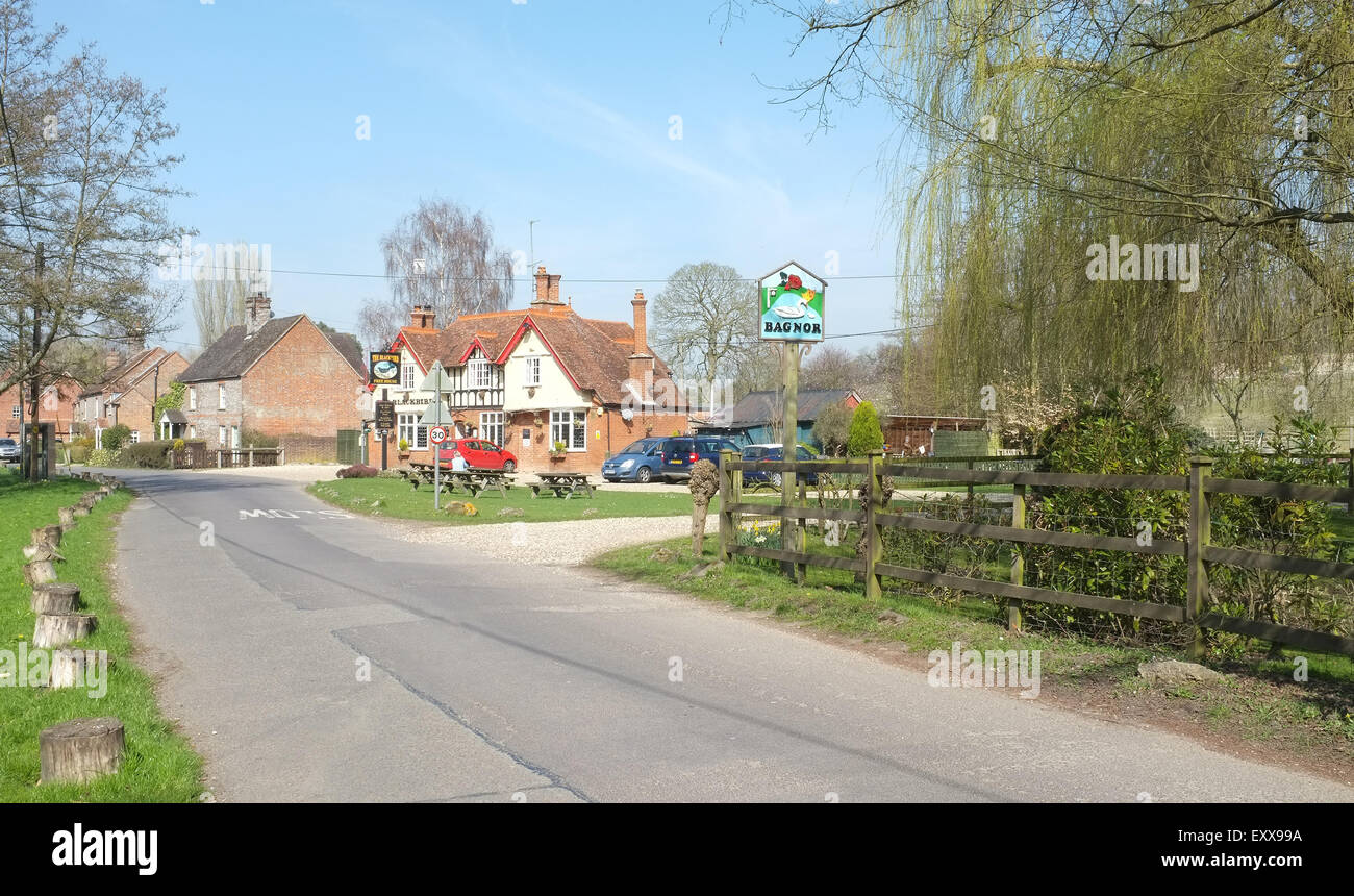 Bagnor Village, West Berkshire 1 Stock Photo Alamy