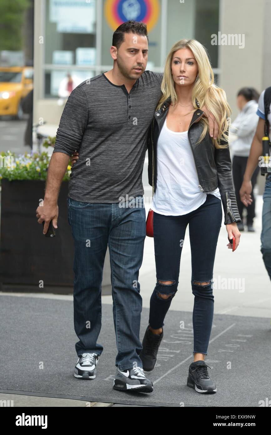 Celebrities out and about in New York City Featuring Josh Altman