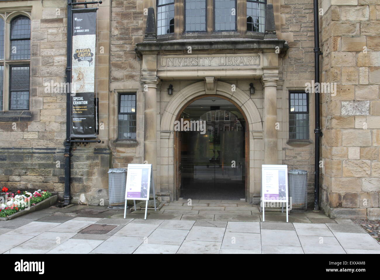 Exterior of University Palace Green Library Durham UK July 2015 Stock Photo