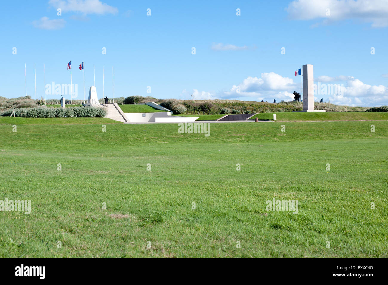 The Utah Beach D-Day Museum, Normandy, France.This beach was one of the D-Day landing sites during World War II. Stock Photo