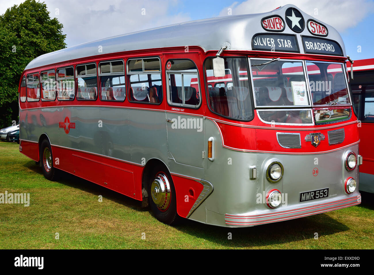 1955 Leyland Tiger Cub (Reg. MMR553 Stock Photo Alamy