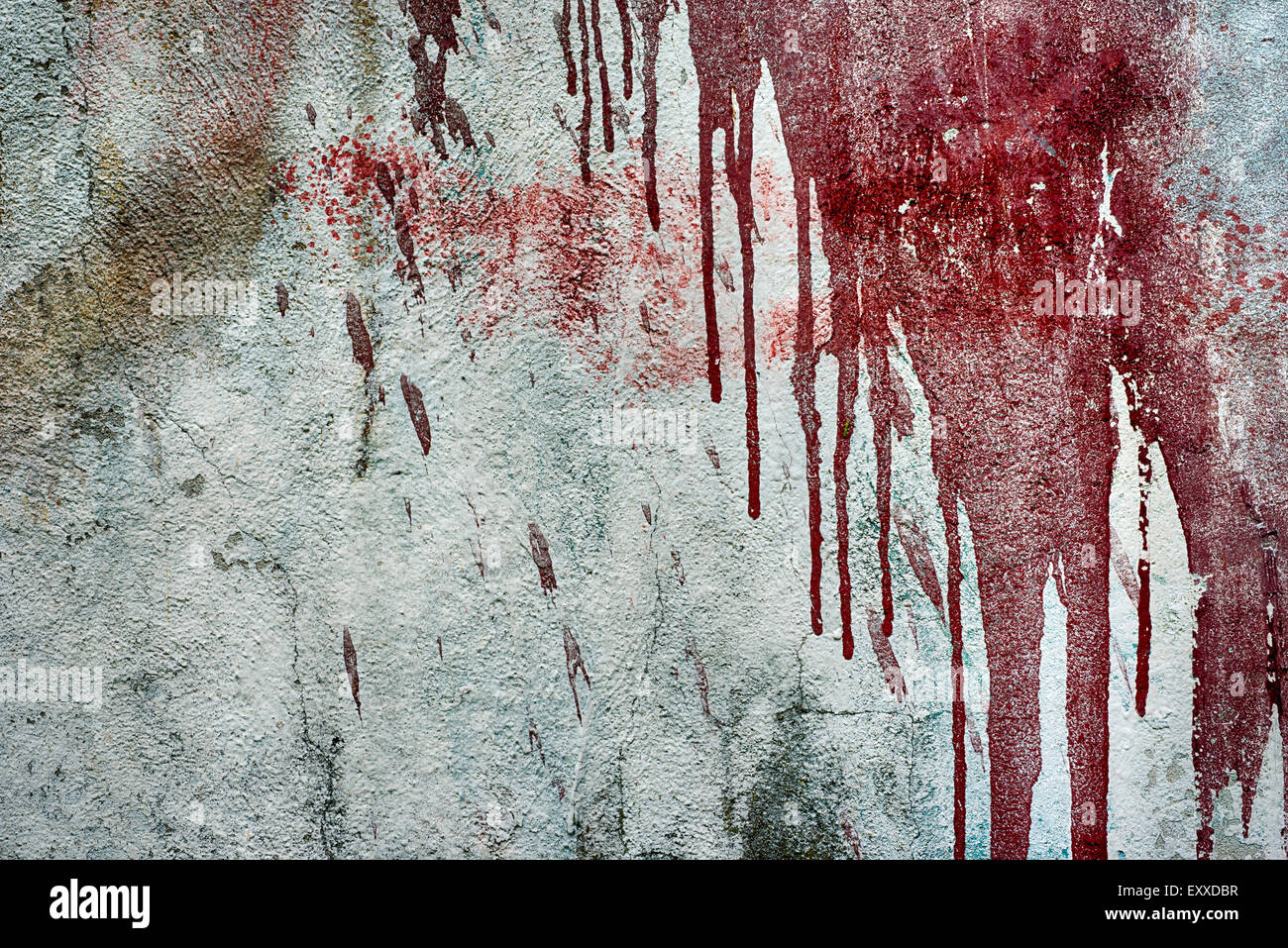 red splash on cement wall texture background stock photo alamy https www alamy com stock photo red splash on cement wall texture background 85403803 html