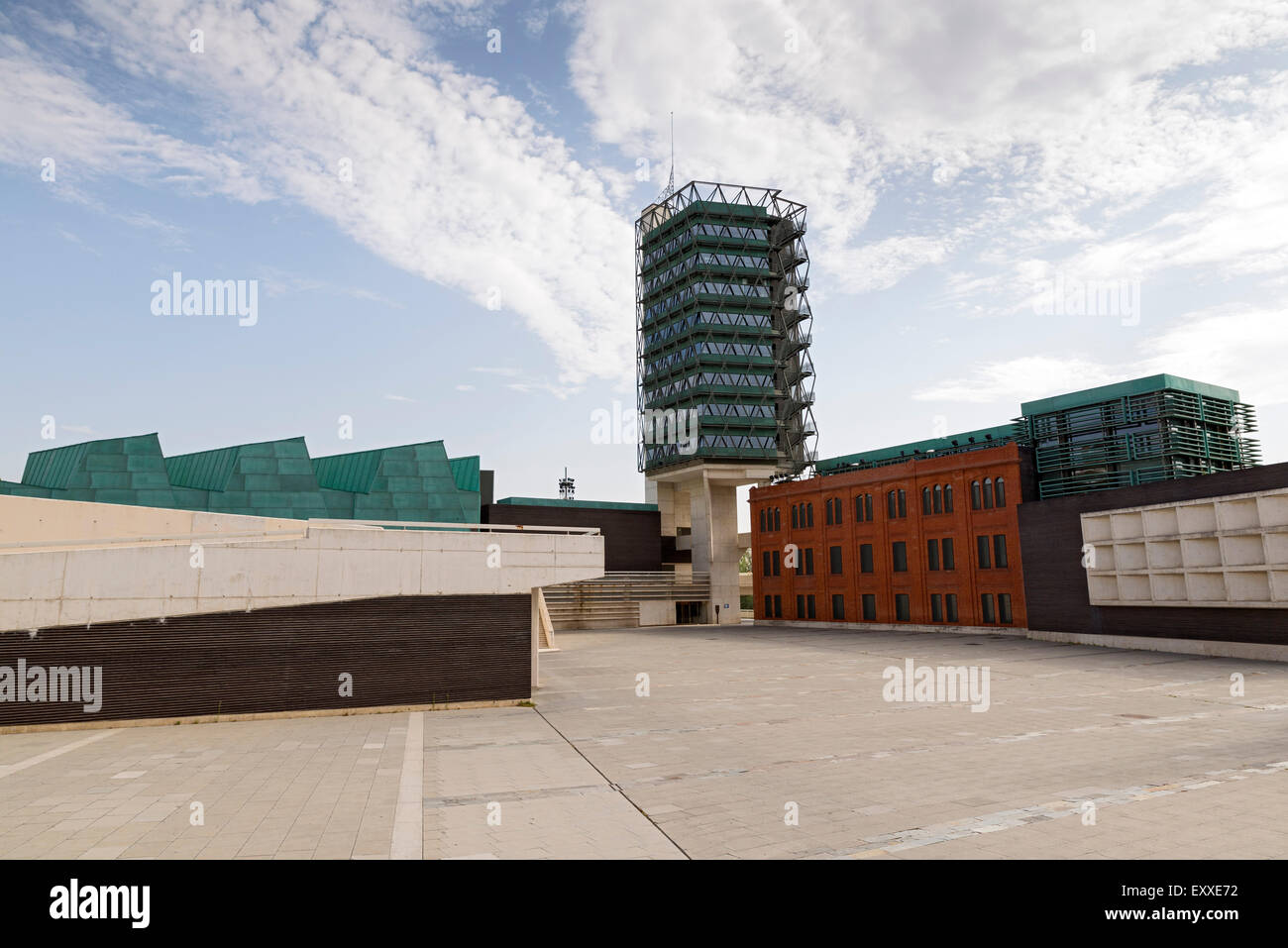 VALLADOLID, SPAIN - JULY 17, 2015: Valladolid Science Museum was opened in May 2003. Stock Photo