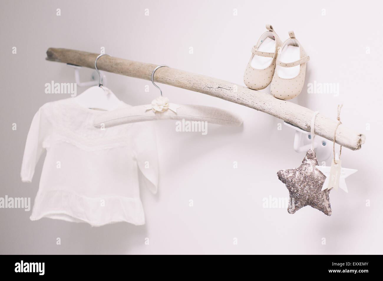 Baby clothing Stock Photo