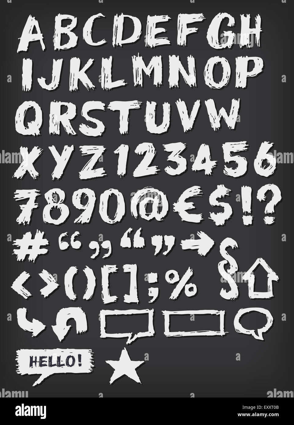 Sym alphabet hi-res stock photography and images - Alamy