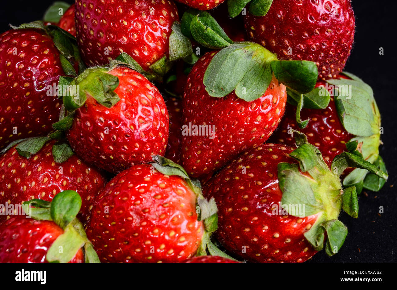 Fresh Ripe Strawberry Stock Photo - Alamy