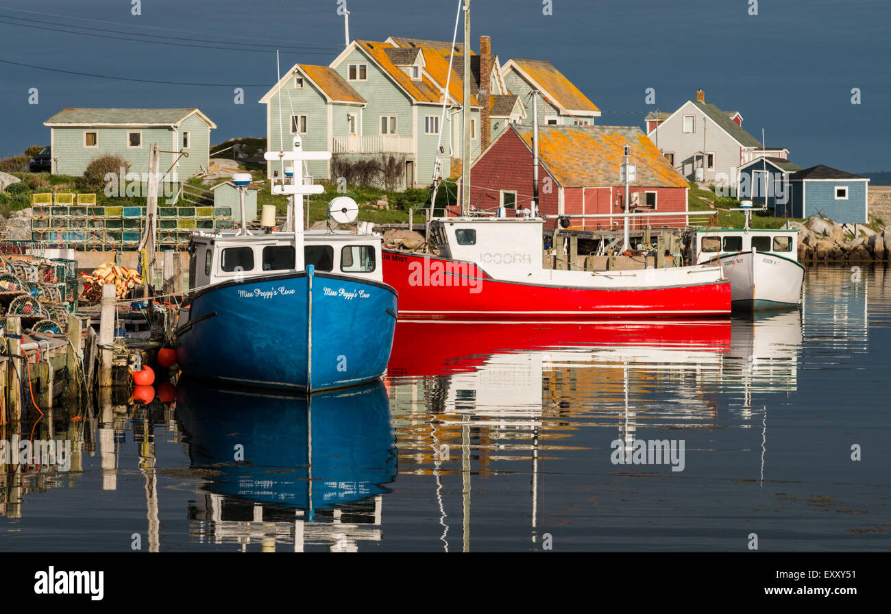 Peggy's Cove, Nova Scotia, Canada - Stock Image