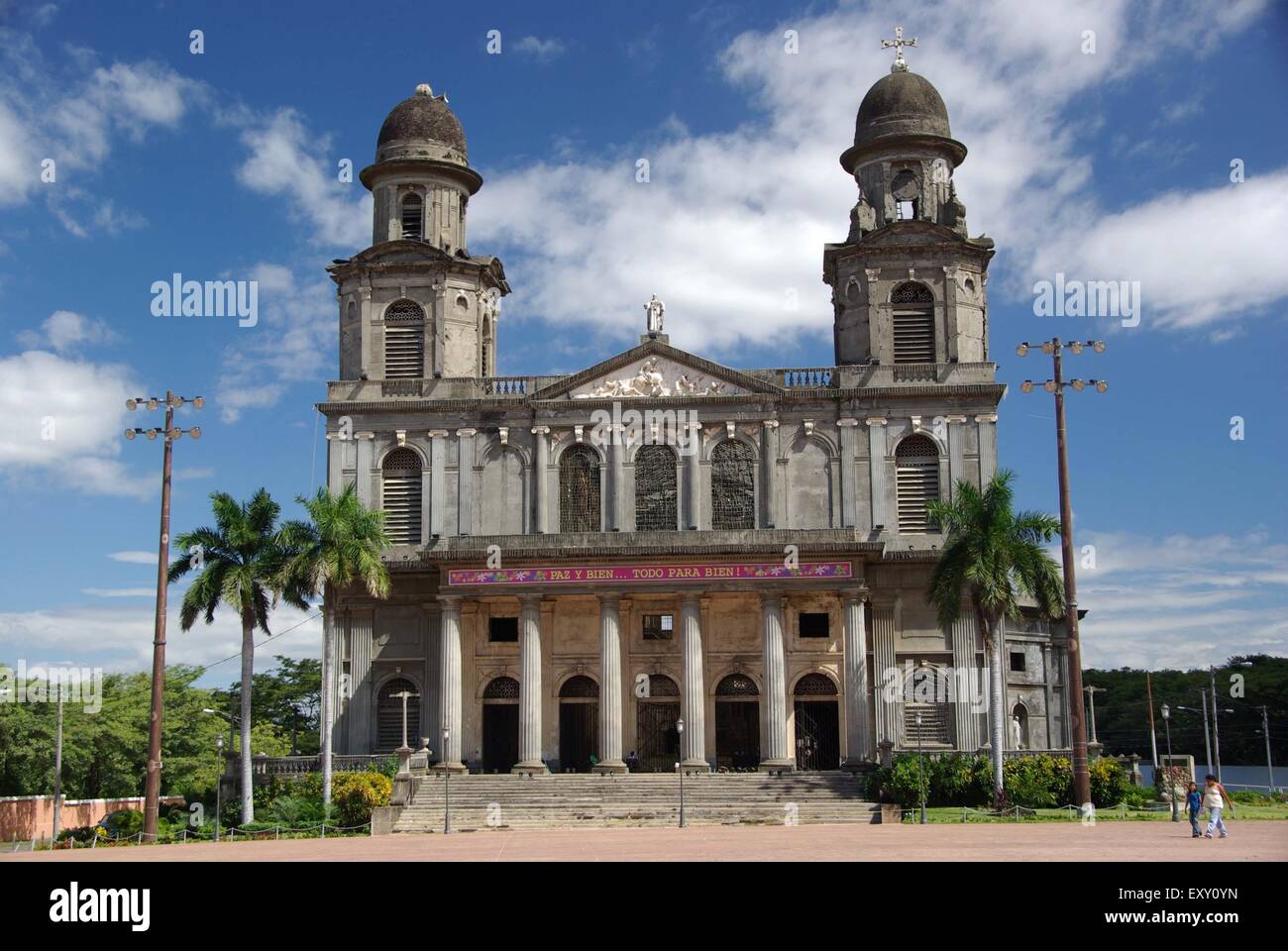 Cathedral in Managua, Nicaragua Stock Photo