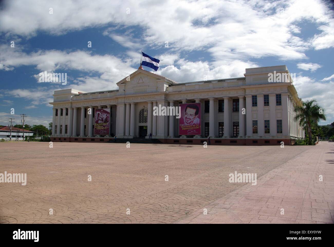 Presidential palace in Managua, Nicaragua Stock Photo