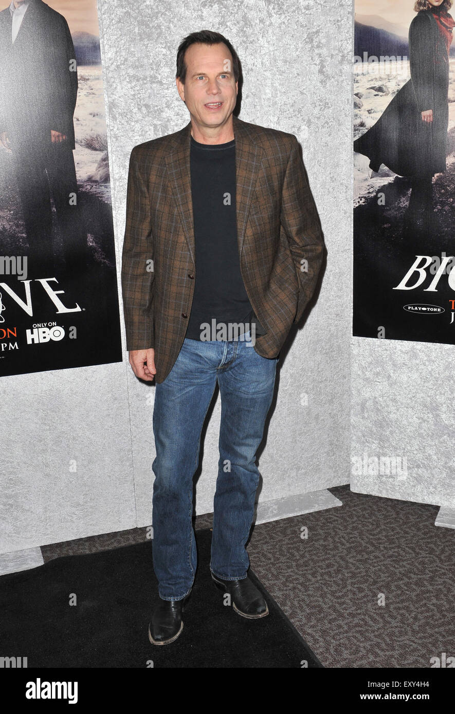 LOS ANGELES, CA - JANUARY 12, 2011: Bill Paxton at the season five premiere of his TV series "Big Love" at the Directors Guild Theatre, Los Angeles. Stock Photo