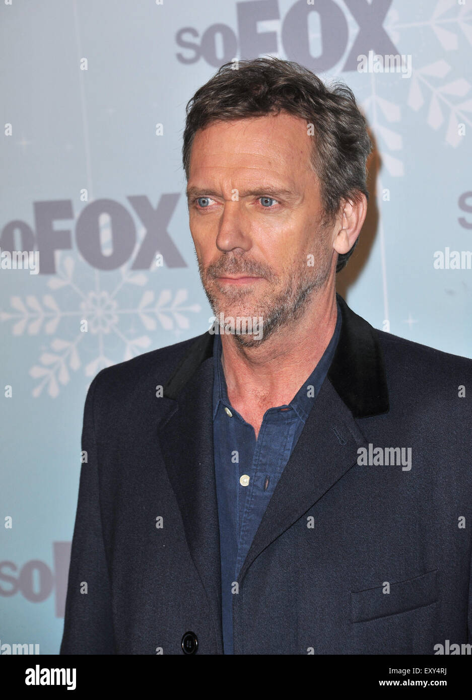 LOS ANGELES, CA JANUARY 11, 2011 "House" star Hugh Laurie at the Fox