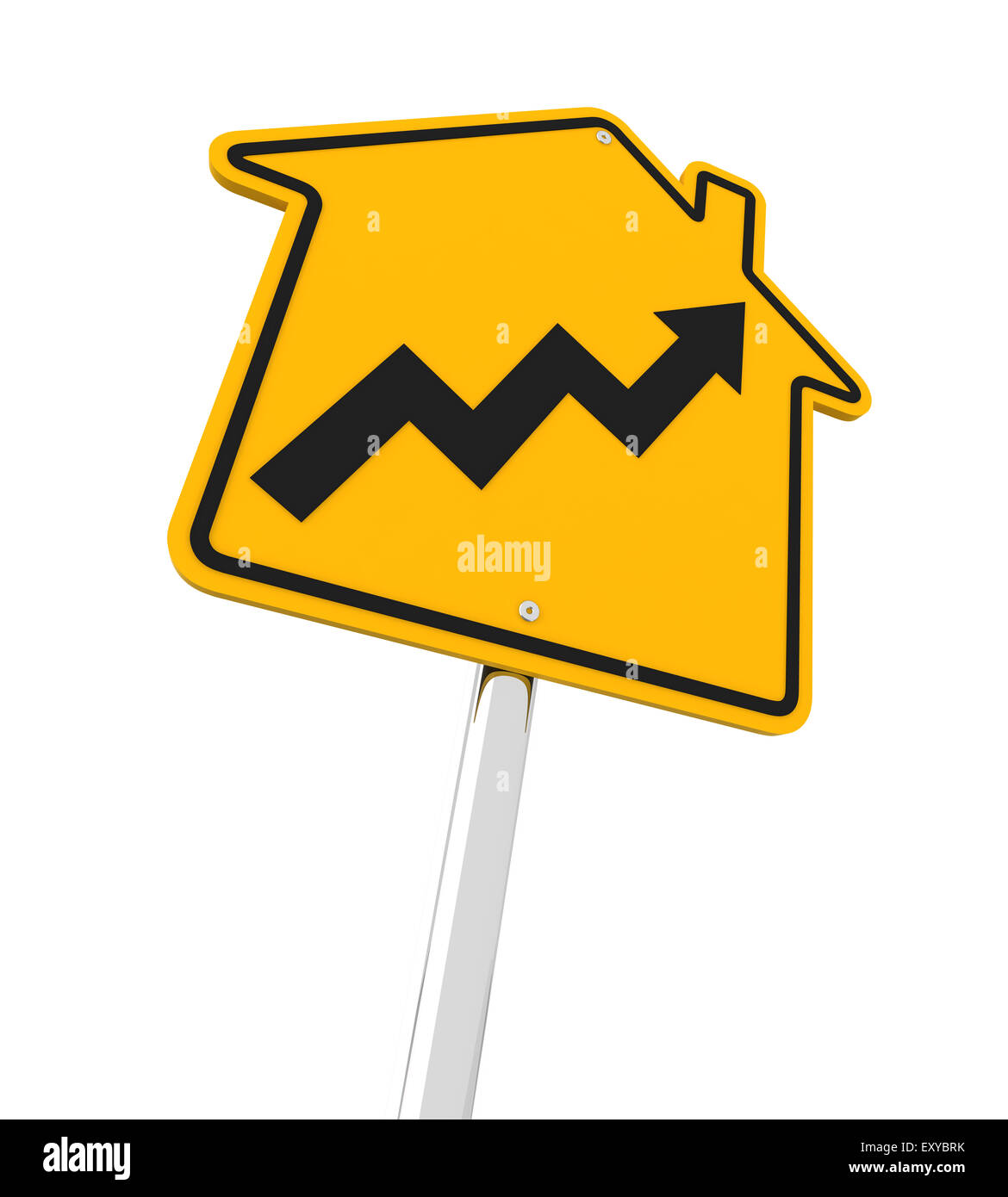 Business market rising up Cut Out Stock Images & Pictures - Alamy