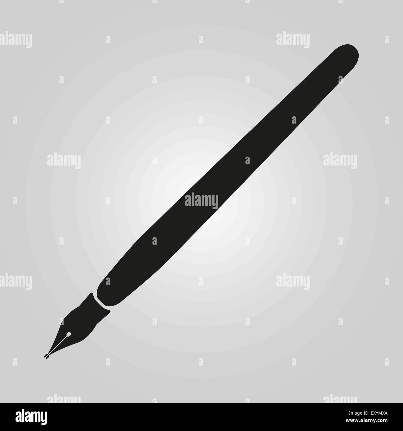 The fountain pen icon Stock Vector Image & Art Alamy