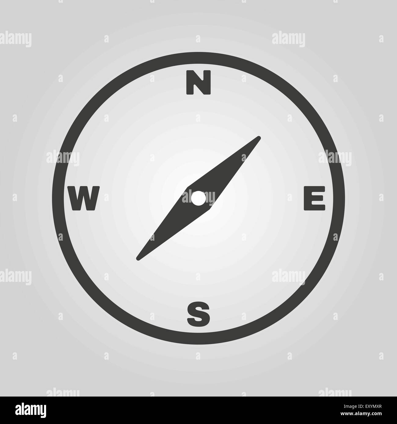 The compass icon. Compass symbol Stock Vector Image & Art Alamy