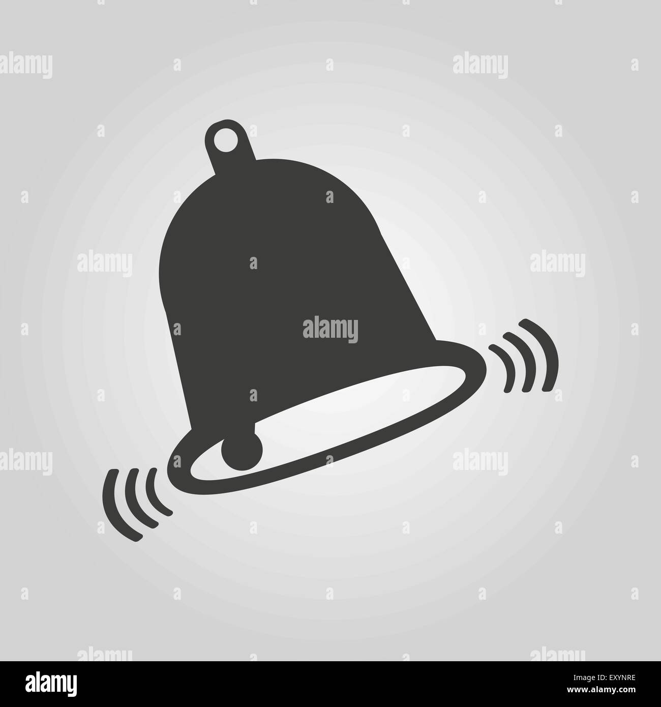 The bell icon. Alert symbol. Flat Stock Vector Image & Art Alamy