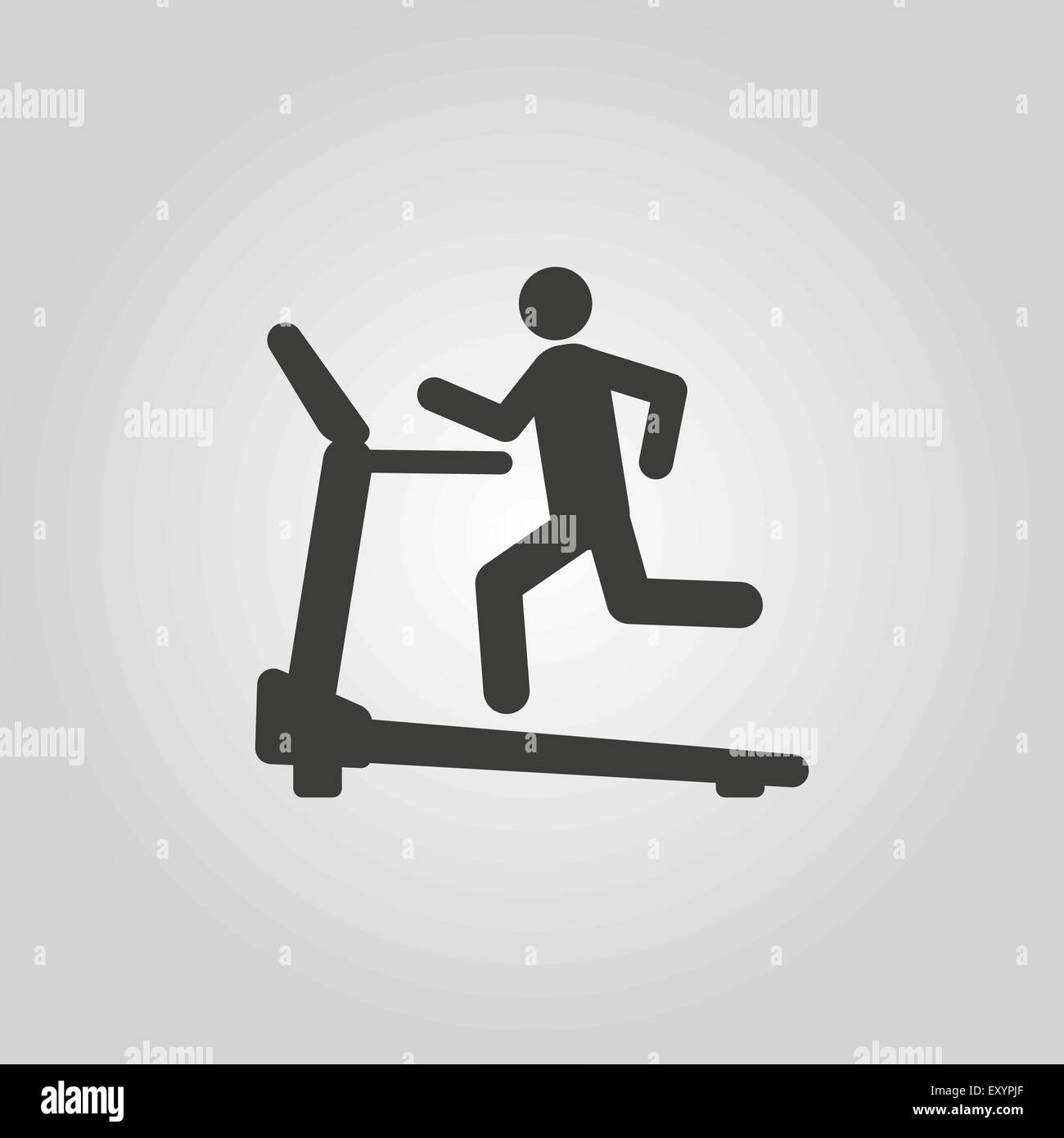 icon running machine