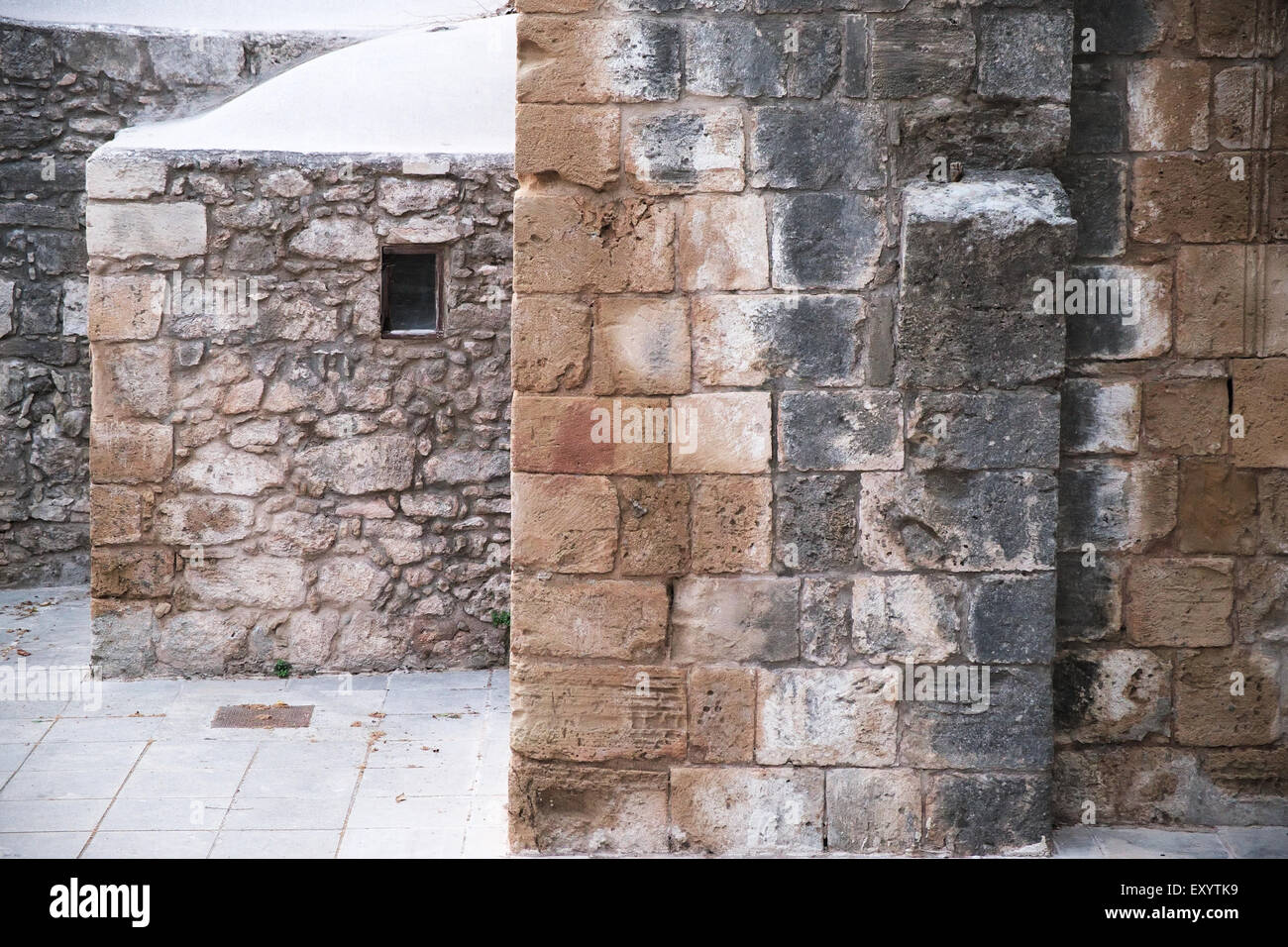 Exterior of the Hammam bath in Paphos, Cyprus Stock Photo Alamy