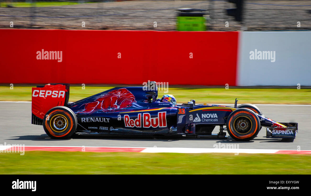 Redbull racing Silverstone Grand Prix 2015 Stock Photo