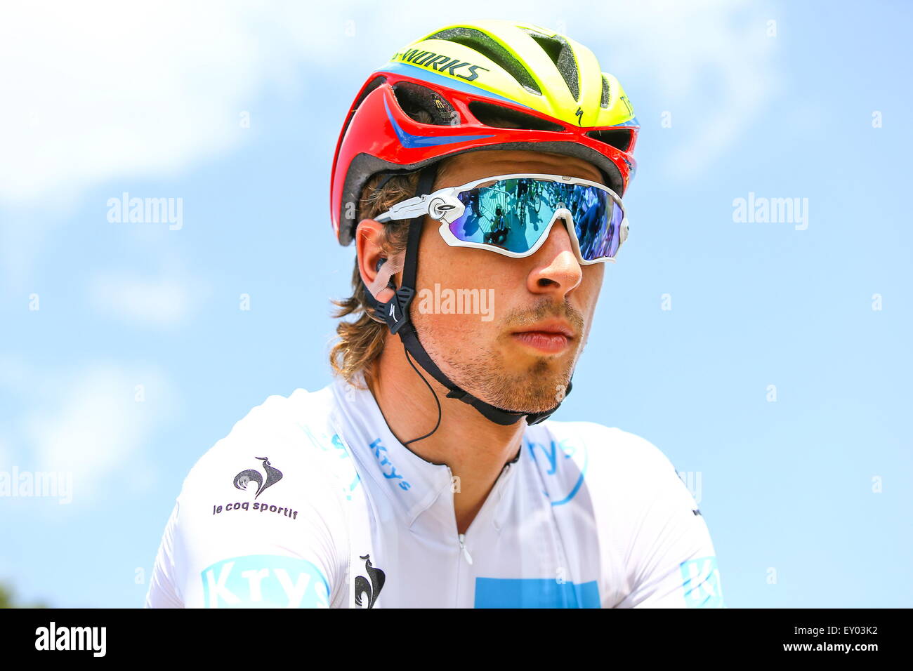 Peter Sagan/Tinkoff Saxo - 09.07.2015 - Etape 06 : Abbeville Le Havre.Photo  : Blondeau/AOP Presse/Icon Sport Stock Photo - Alamy