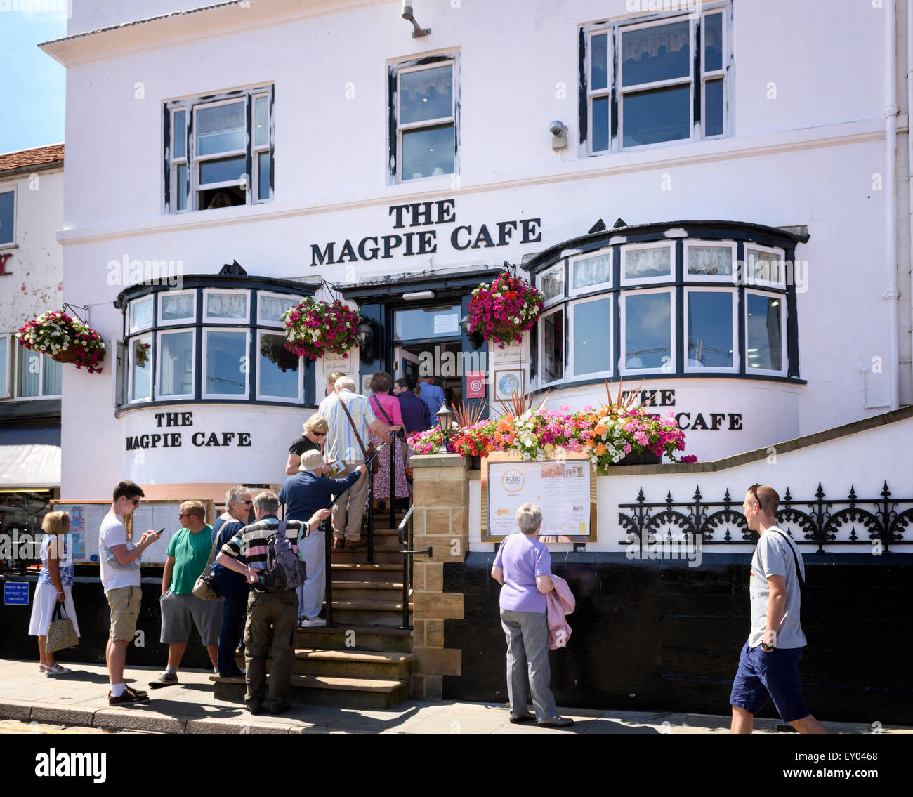 Magpie Cafe, Whitby Stock Photo