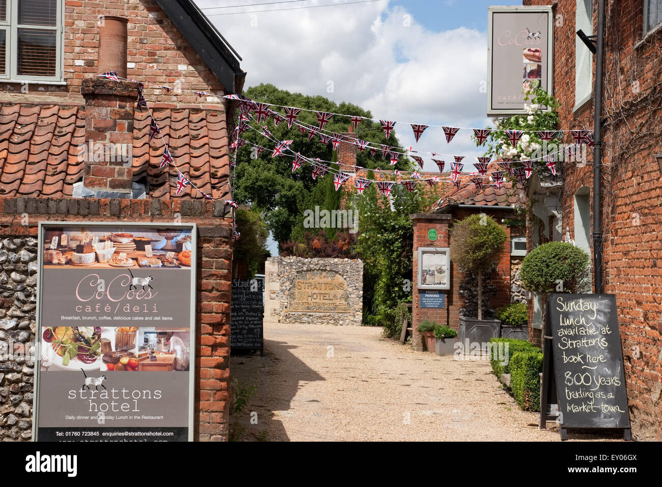 Cocoes deli cafe in Swaffham, Norfolk Stock Photo Alamy
