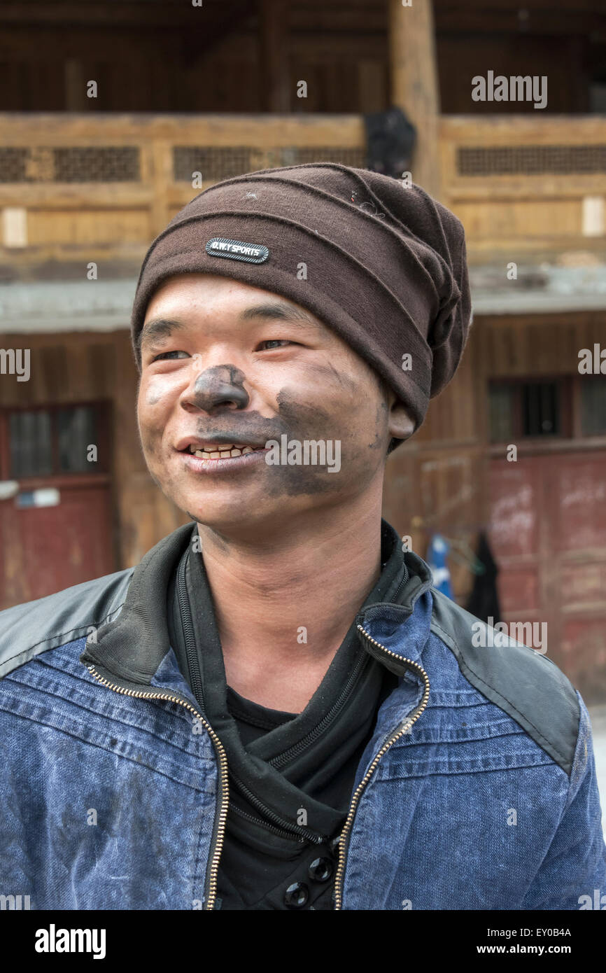 Soot covered face hi-res stock photography and images - Alamy