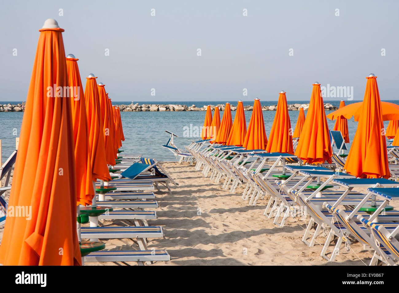 Rimini italy beach hires stock photography and images Alamy