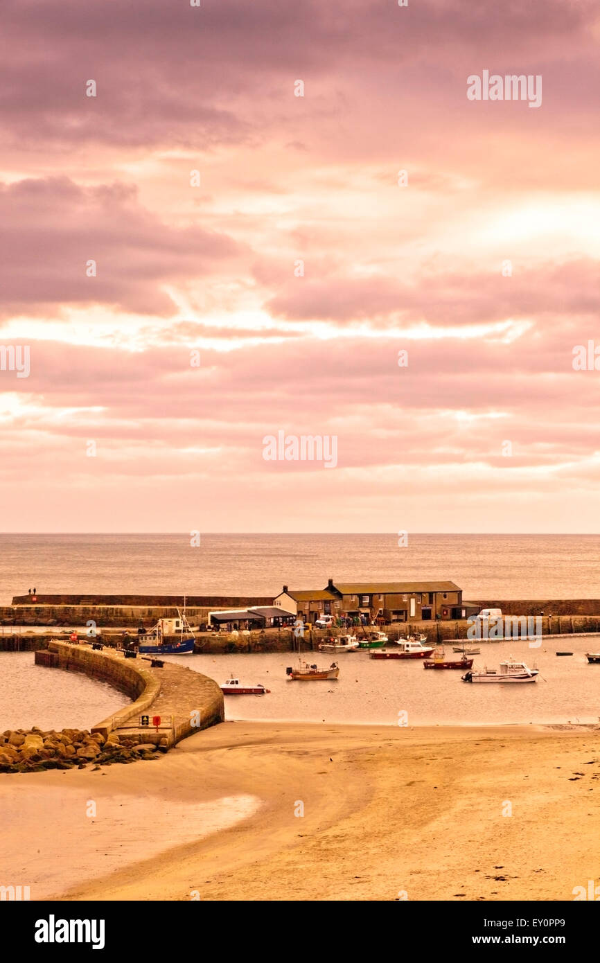 High tide in winter at Lyme Regis, Dorset, England, UK Stock Photo Alamy