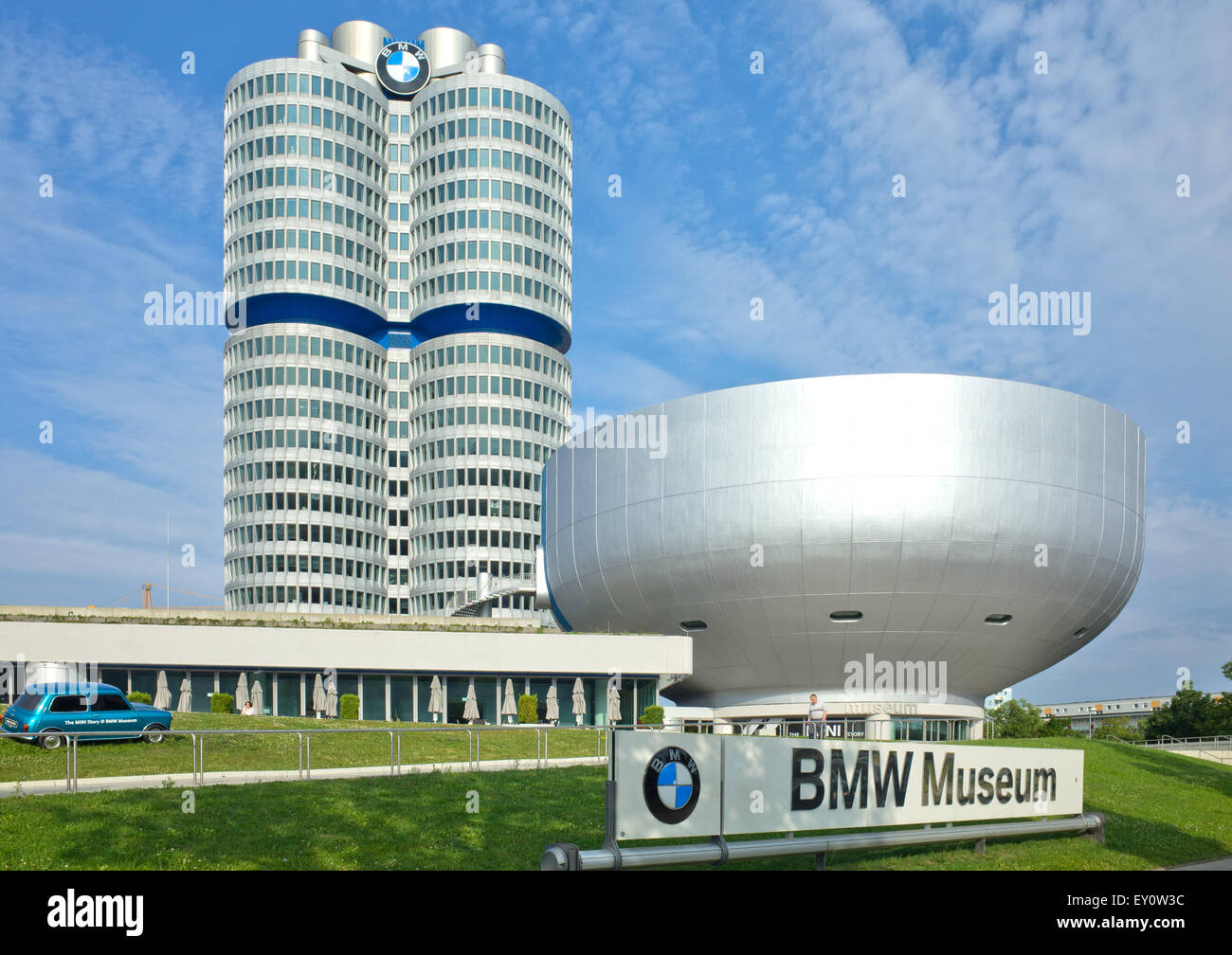 BMW Museum Munich designed by the architect Viennese professor Karl ...