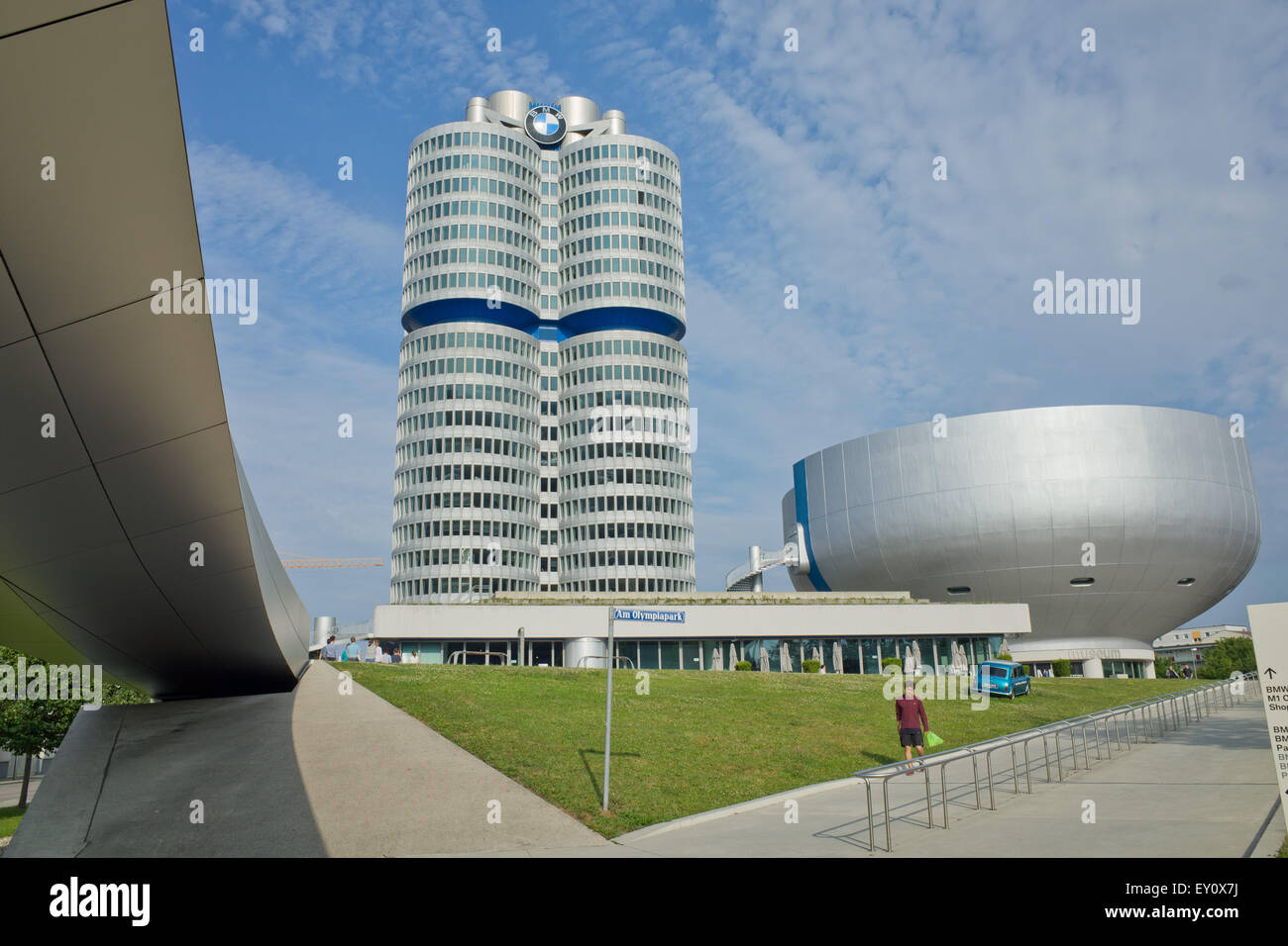 BMW Museum Munich designed by the architect Viennese professor Karl ...