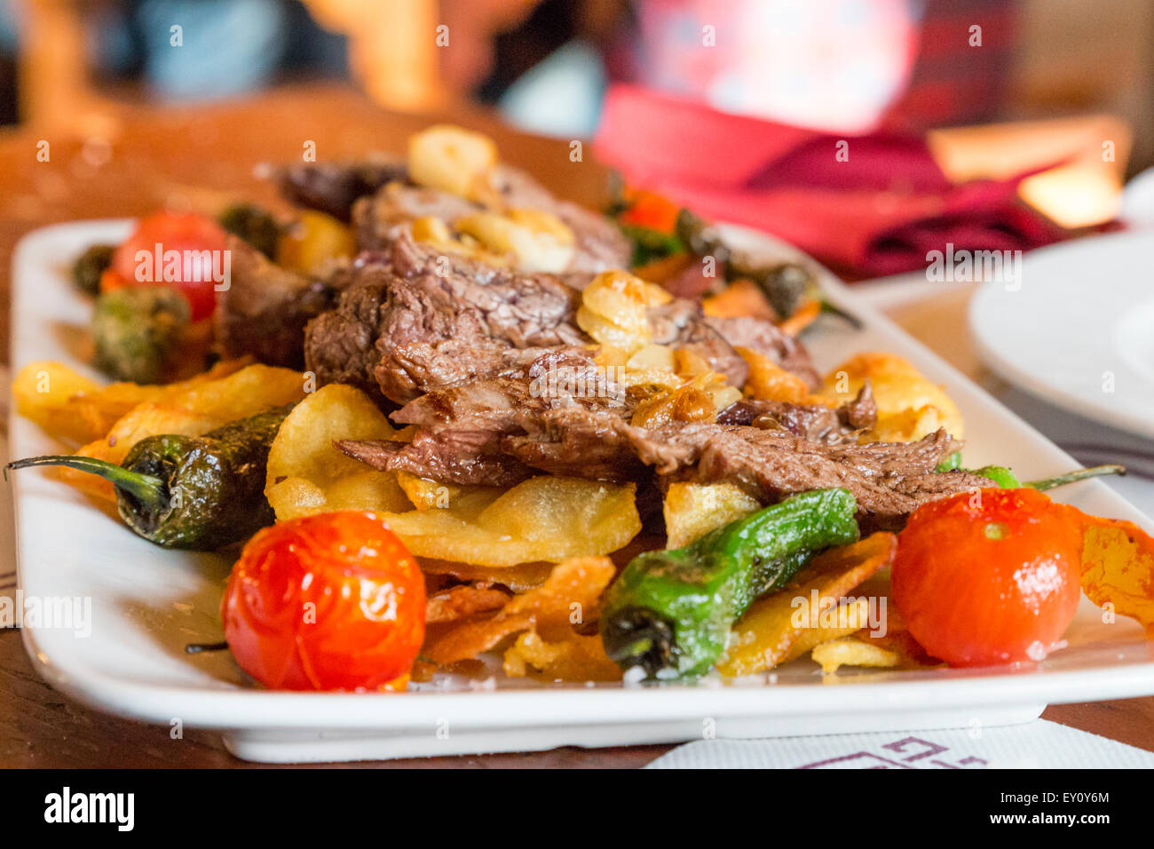 Delicious Spanish Food Stock Photo Alamy