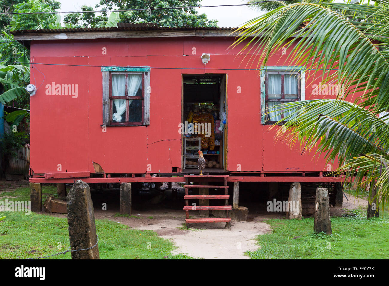 Small grocery store at Big Corn Island, Nicaragua Stock Photo Alamy