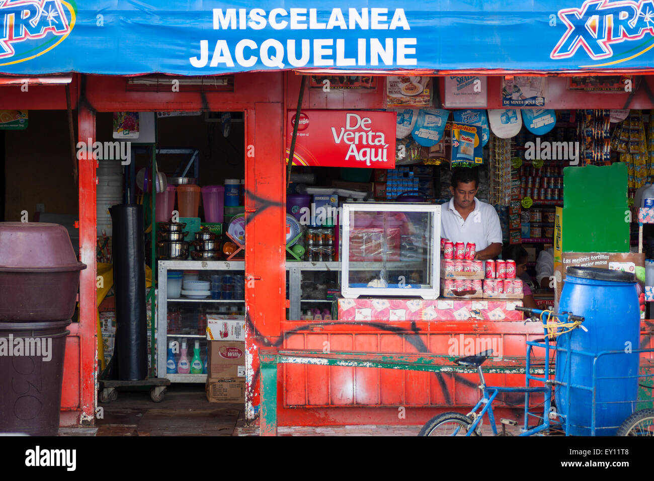 Grocery store in Rivas, Nicaragua Stock Photo Alamy