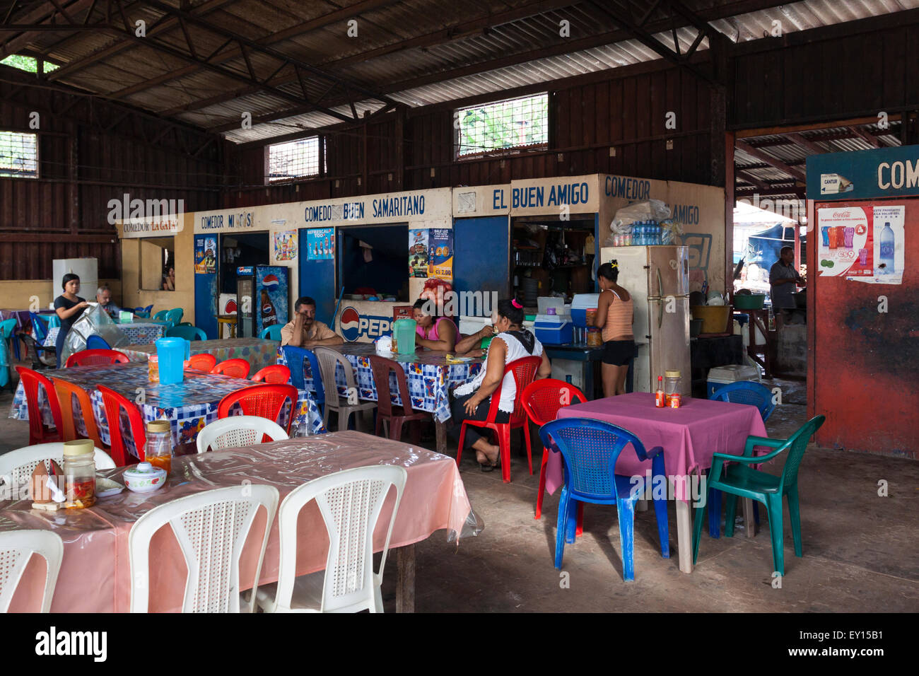Canteens Spanish) on the Bus Station of San Carlos