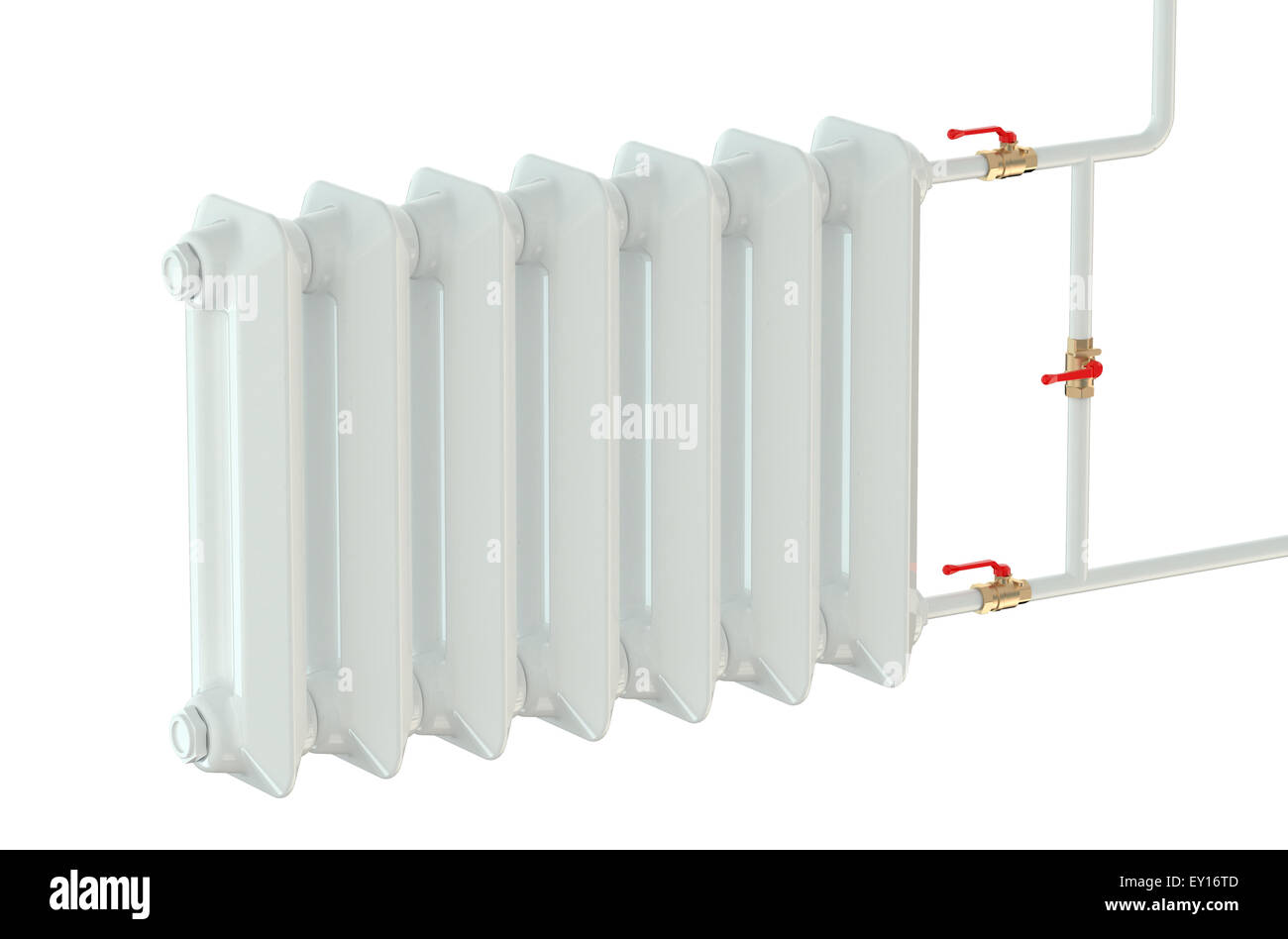 cast iron heating radiator isolated on white background Stock Photo Alamy