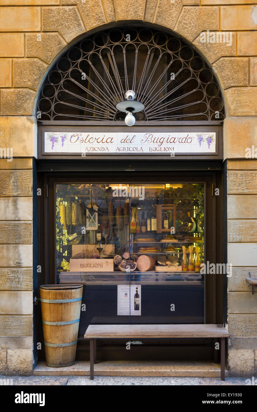 Shop Front in Verona, Italy Stock Photo Alamy