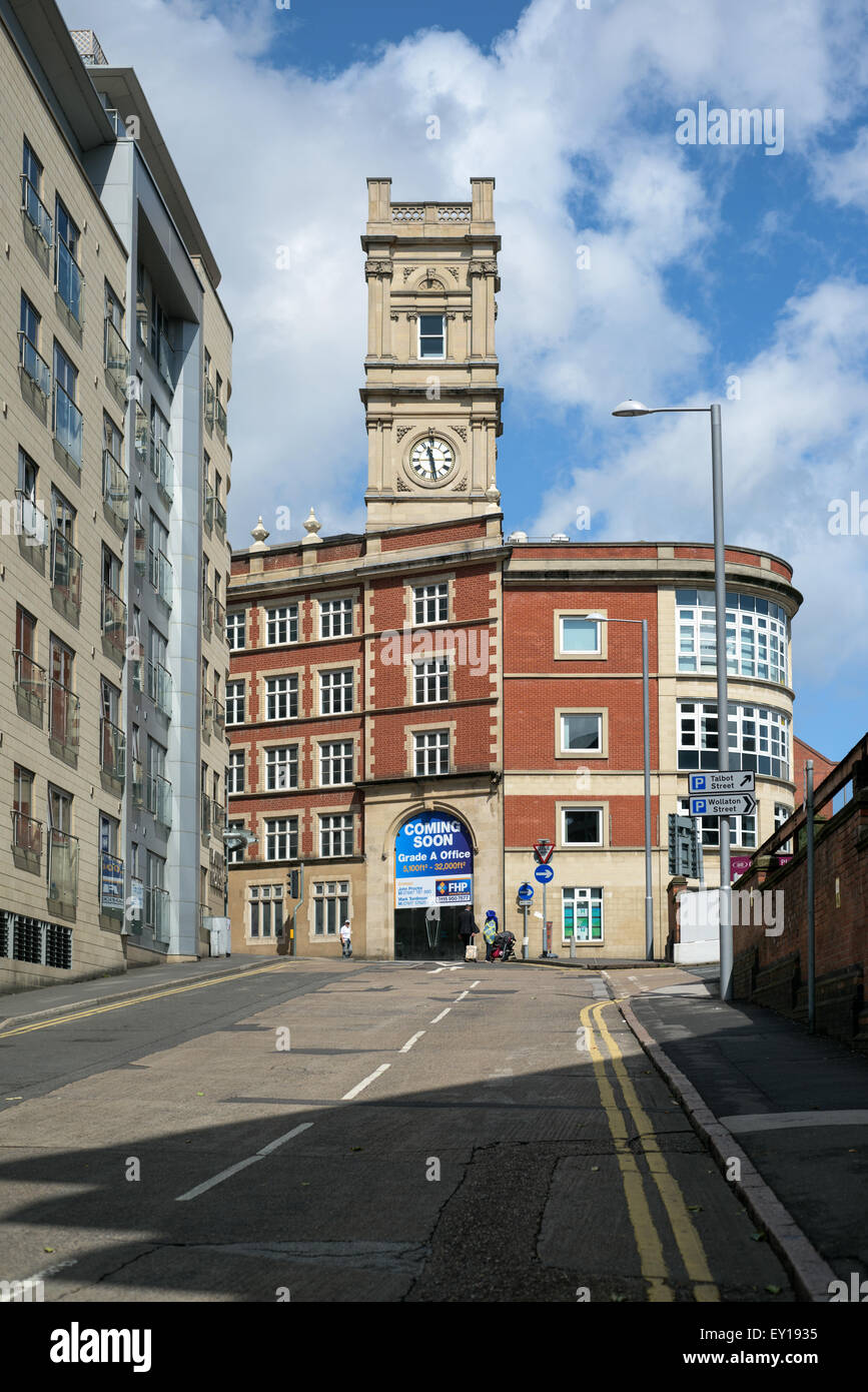 The Clock Tower Nottingham Stock Photo Alamy