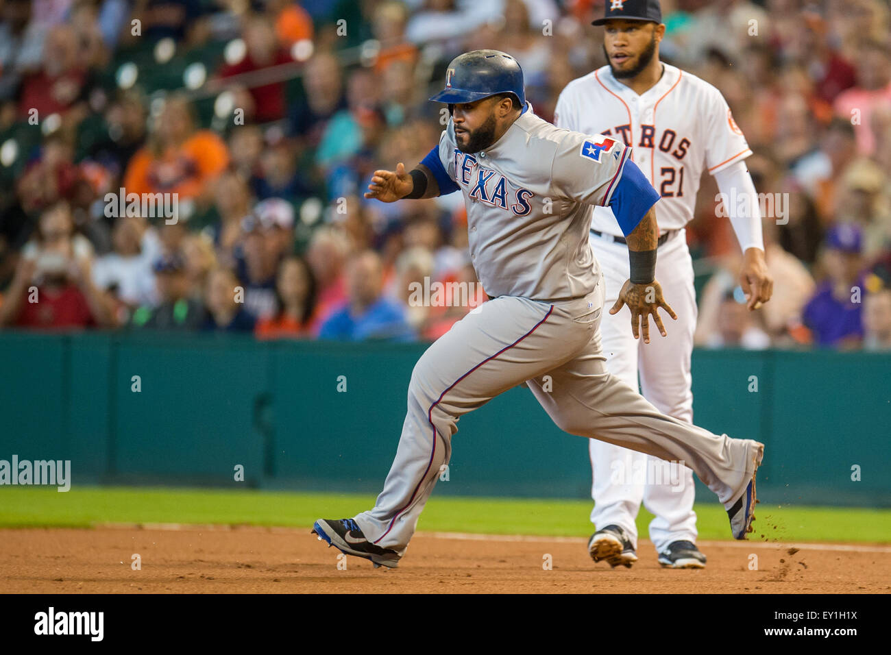 Texas rangers designated hitter prince fielder 84 hi-res stock ...