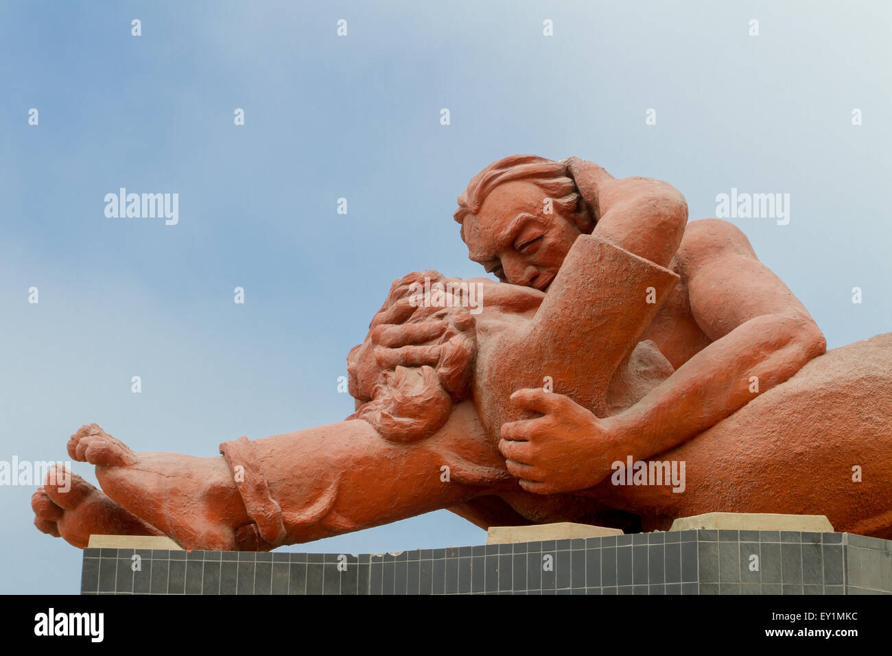 Monument of the Parque del Amor, Lima, Peru Stock Photo