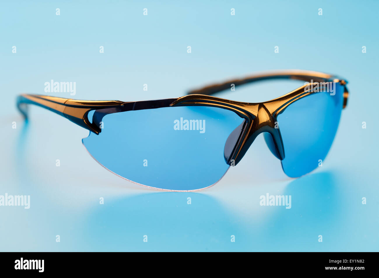 safety glasses with blue lenses Stock Photo - Alamy