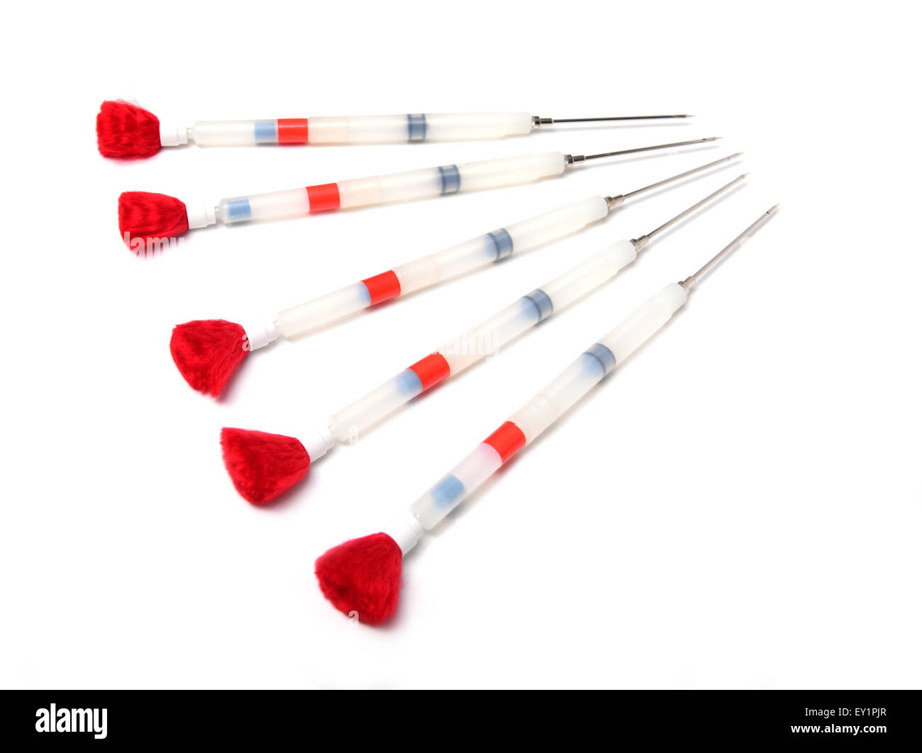 tranquilizer dart isolated on white background Stock Photo Alamy