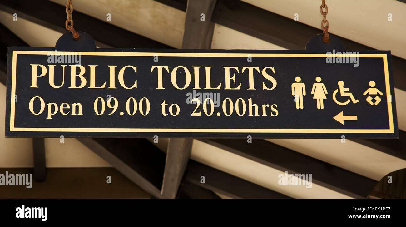 Toilet signboard hi-res stock photography and images - Alamy