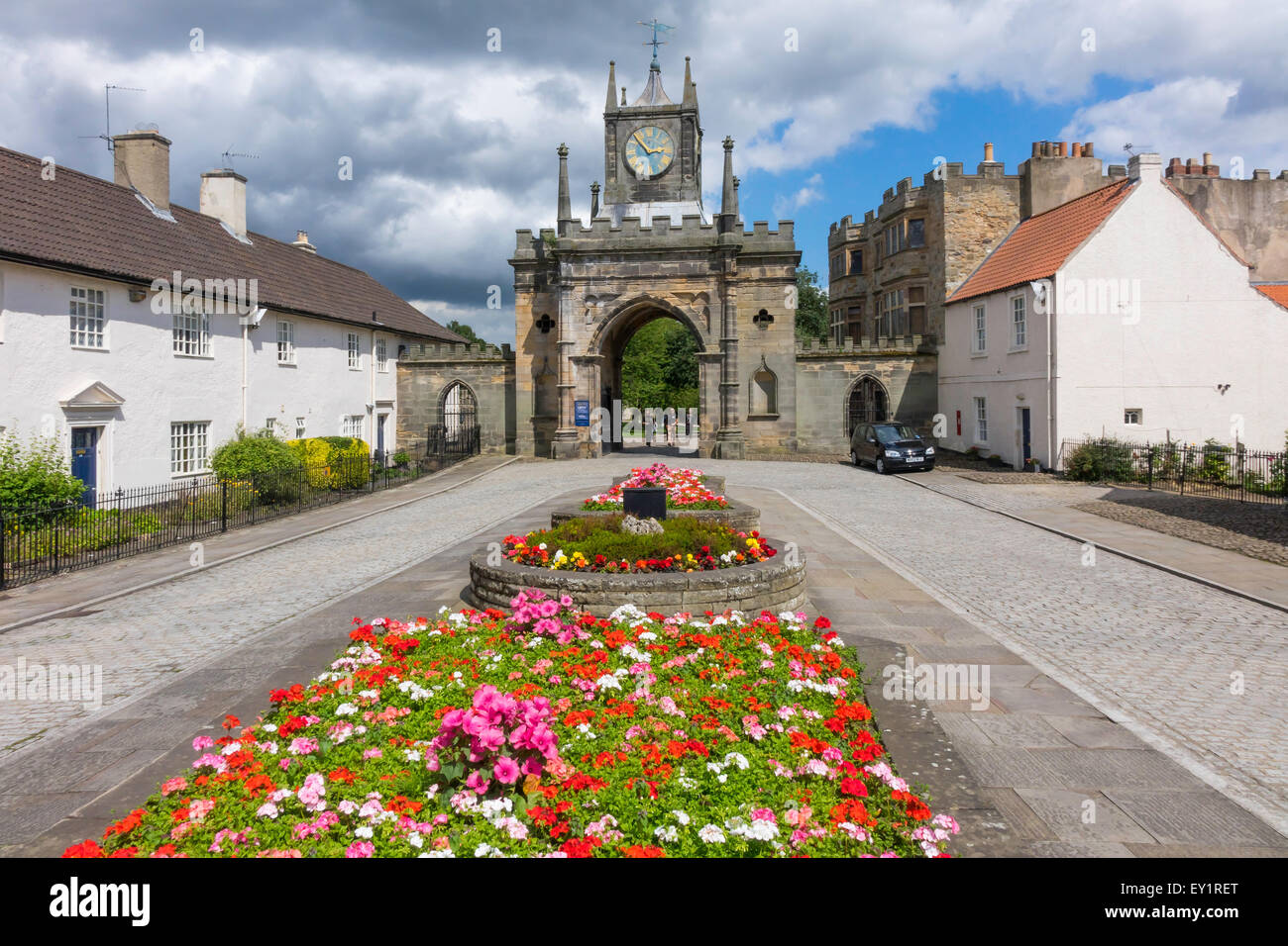 Entrance to Auckland Castle and Deer Park, home of the of Durham