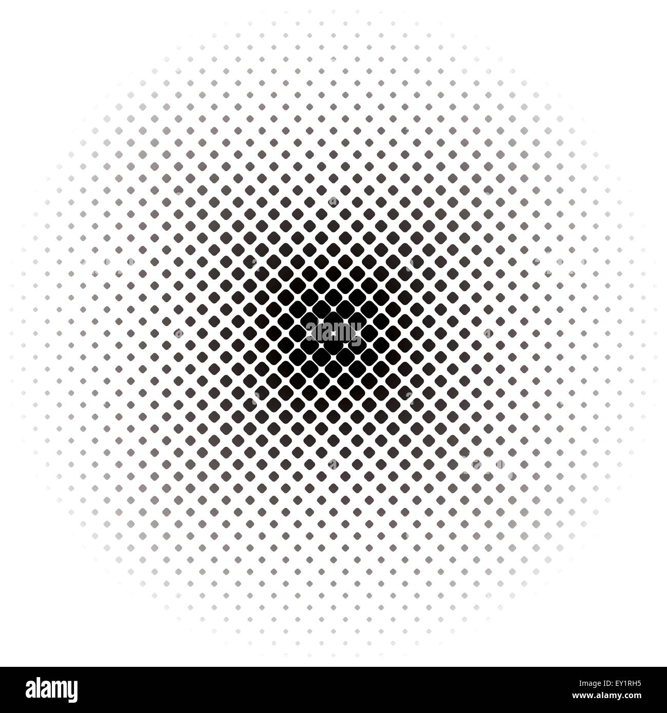 black halftone dot (vector illustration Stock Vector Image & Art - Alamy